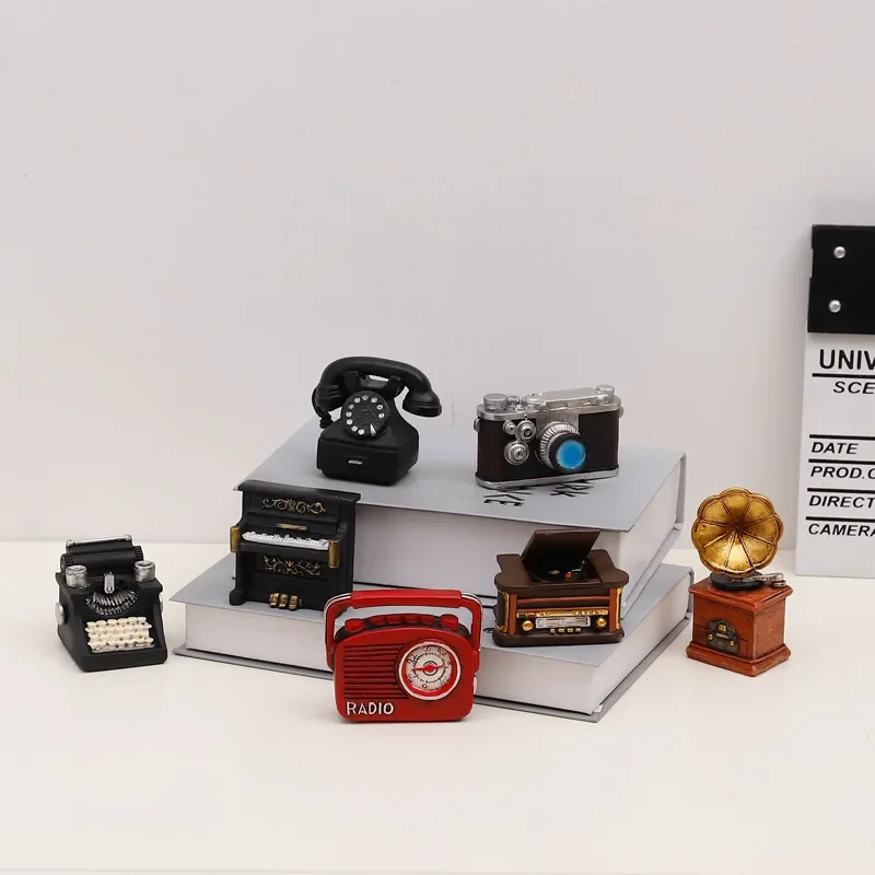 Collectible Vintage Cameras - Mini fotocamera vintage Decor Desktop Fotografia