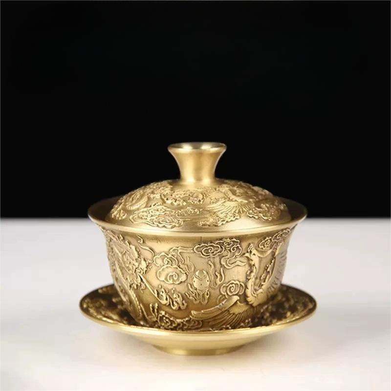 Vintage Collectible Furniture - Collezione di Ciotole Vintage in Ottone