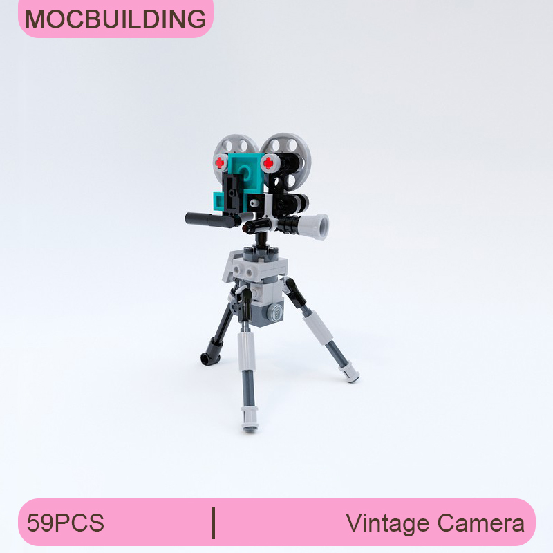 Collectible Vintage Cameras - Blocchi da Costruzione MOC, Modello di