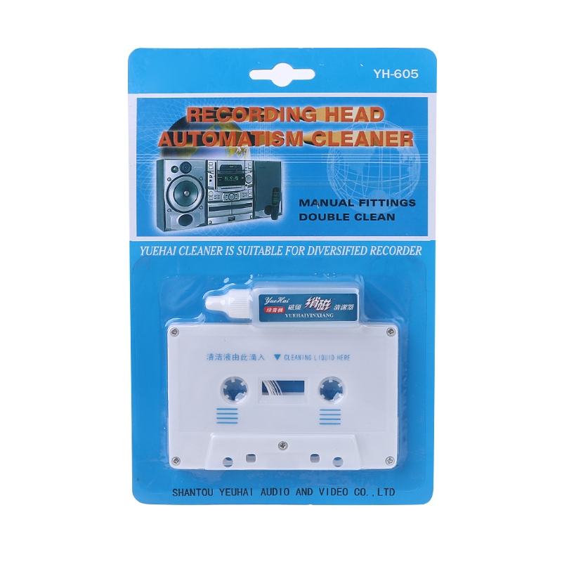 Cassette Tape Head - Nastro a cassetta per detergente per