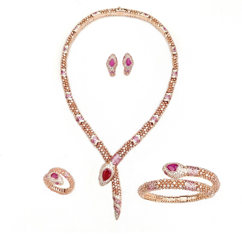 Vintage Collectible Jewelry - Set di Gioielli da Festa con