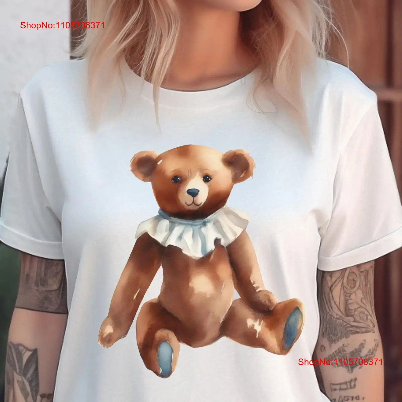 Vintage Collectible Teddy Bears - T-shirt vintage con orsetto di peluche,
