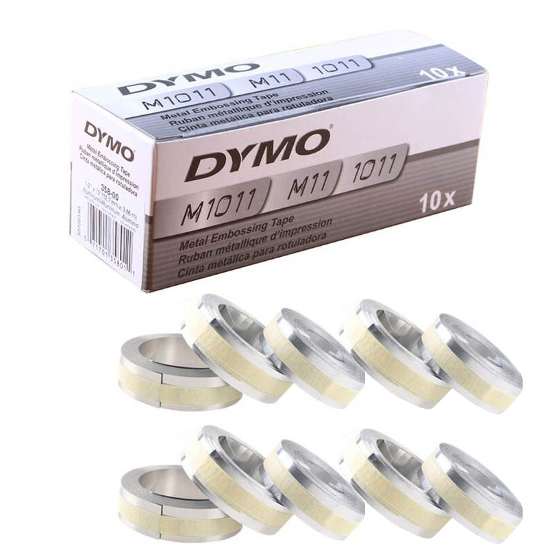 Typewriter Ribbon Roll - 10 rotoli DYMO 32500 35800 31000