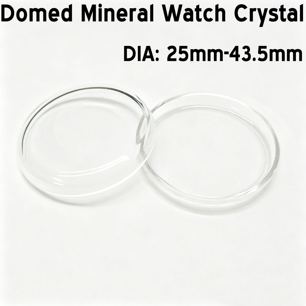 Vintage Watch Crystal - Vetro Minerale a Cupola Alta a