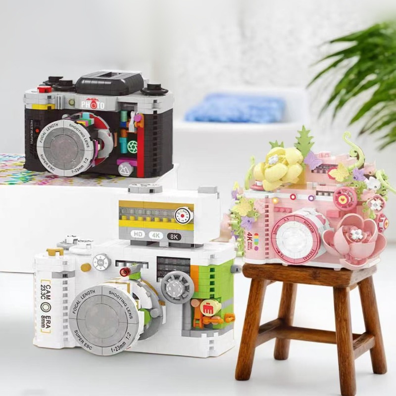 Collectible Vintage Cameras - Blocchi di Costruzione per Fotocamera Vintage,