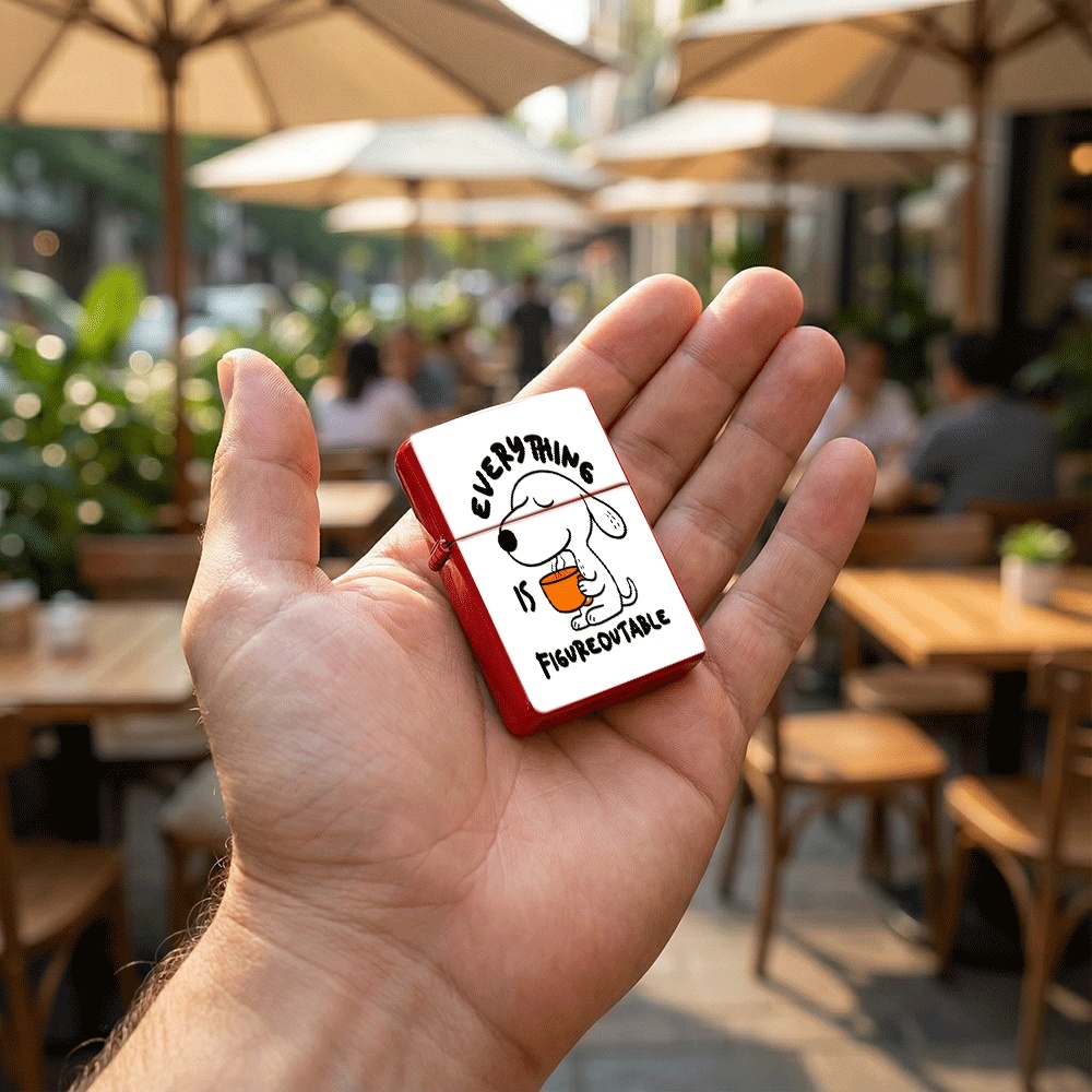 Accendino Flip Top con Motivo  - Vintage Cartoon Collectible recensione e prezzo