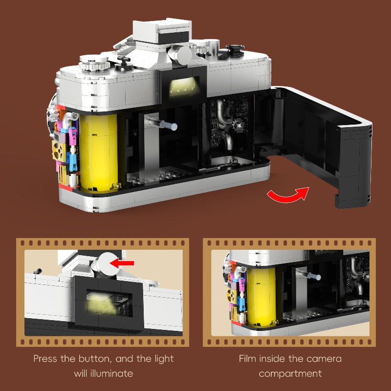 865 o 805 Pezzi di Blocchi da  - Collectible Vintage Cameras recensione e prezzo