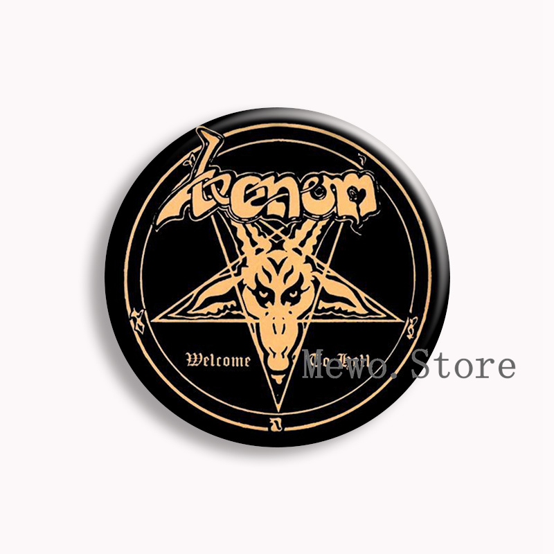 Rock Mayhem Band Spilla con bo - Vintage Collectible Jewelry recensione e prezzo