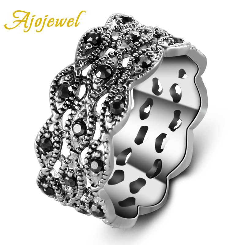 Ajojeel anello con strass a 3  - Vintage Items Collection recensione e prezzo