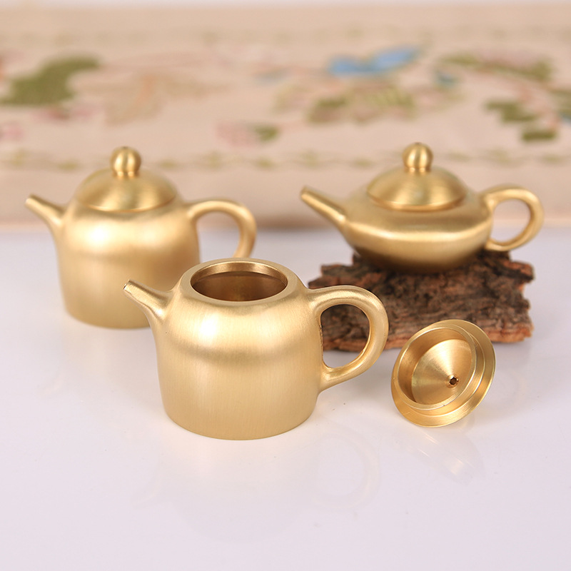 Mini Teiera in Ottone, Decoraz - Vintage Collectible Furniture recensione e prezzo