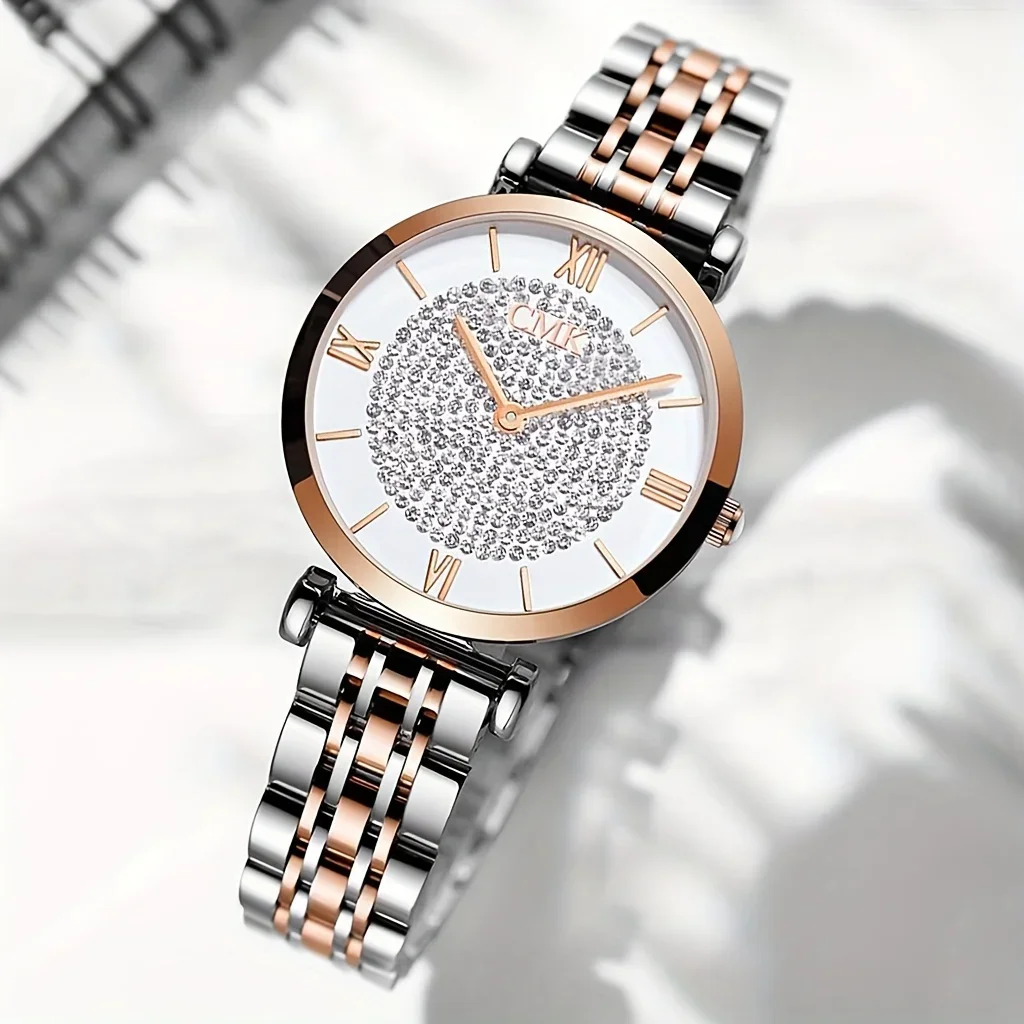 Lussuoso orologio al quarzo co - Vintage Watch Crystal recensione e prezzo