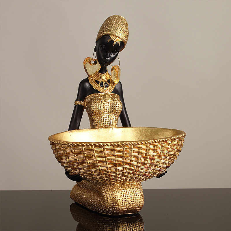 Scultura di Ragazza Africana c - Vintage Collectible Furniture recensione e prezzo