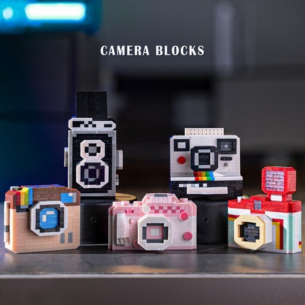 Nuovi Micro Blocchi da Costruz - Collectible Vintage Cameras recensione e prezzo