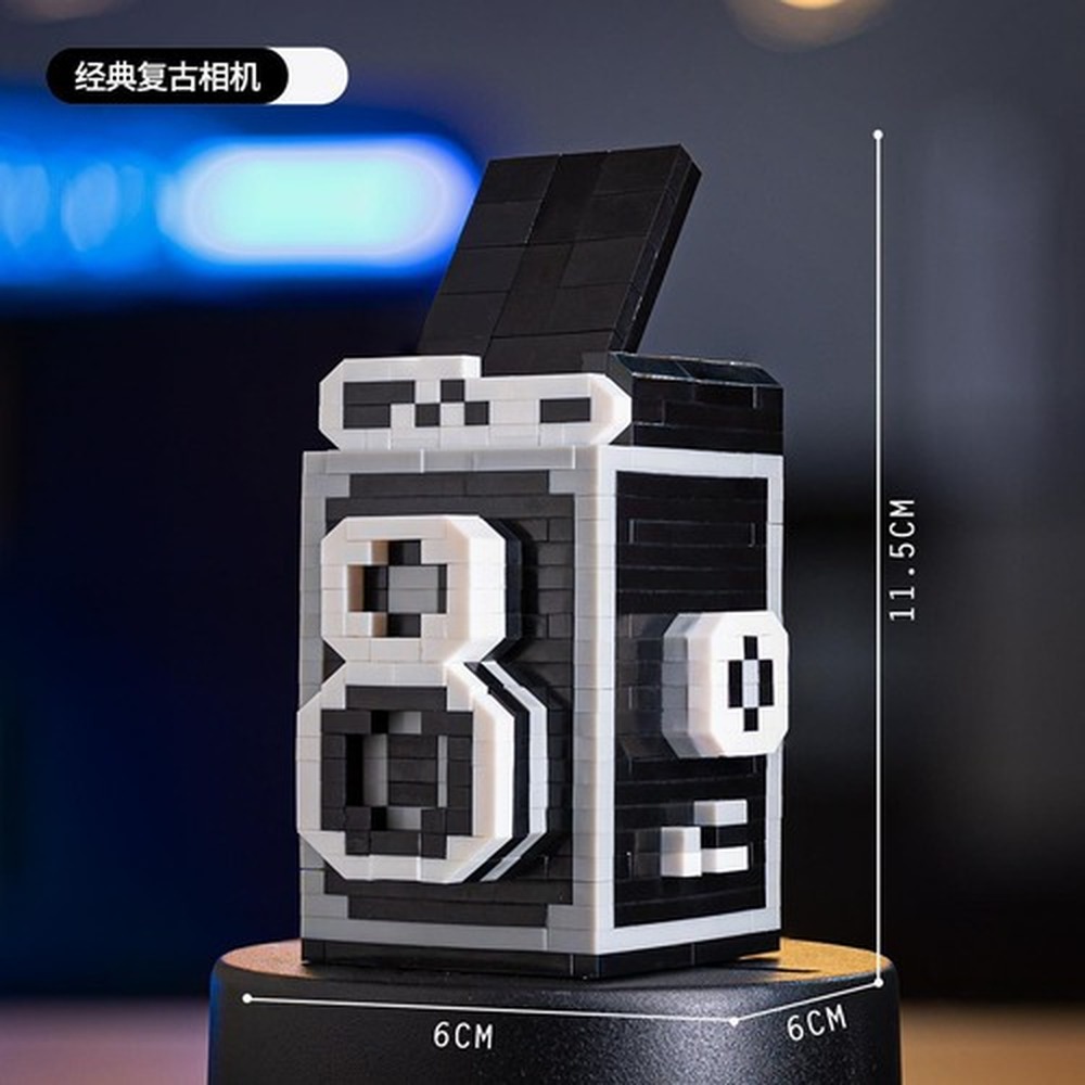 Nuovi Micro Blocchi da Costruz - Collectible Vintage Cameras recensione e prezzo