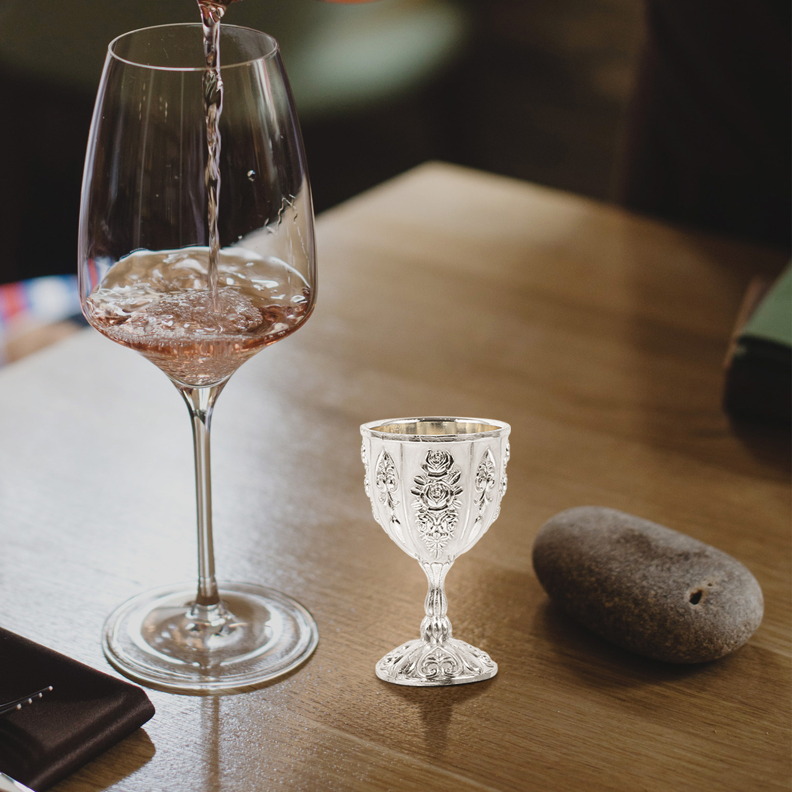 1Pz Calice da Vino Retrò in St - Collectible Vintage Wine recensione e prezzo