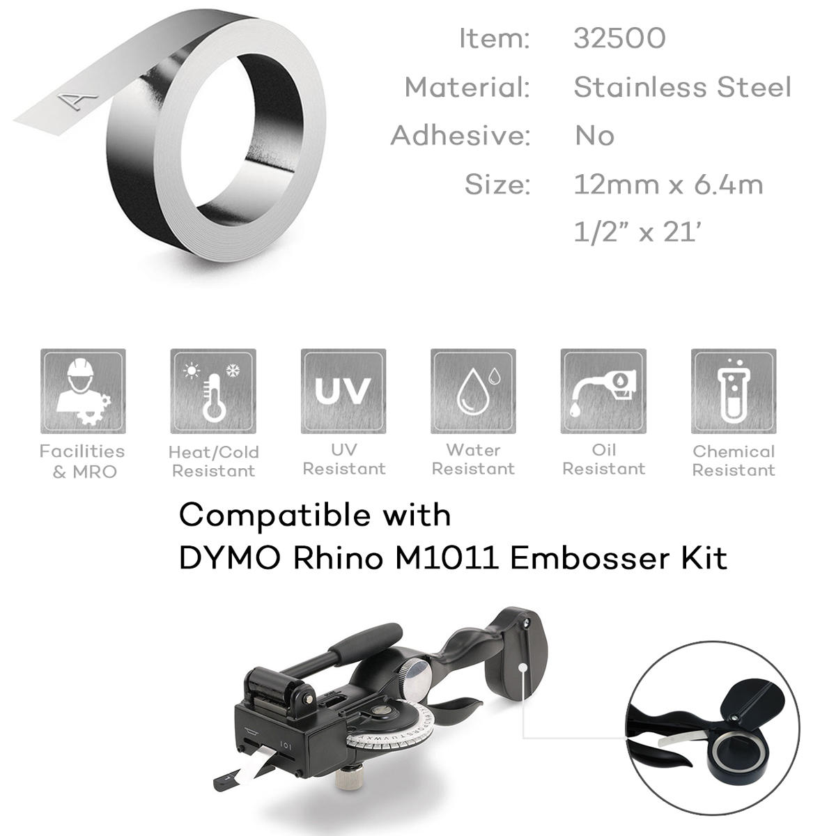 10 rotoli compatibili per DYMO - Typewriter Ribbon Roll recensione e prezzo